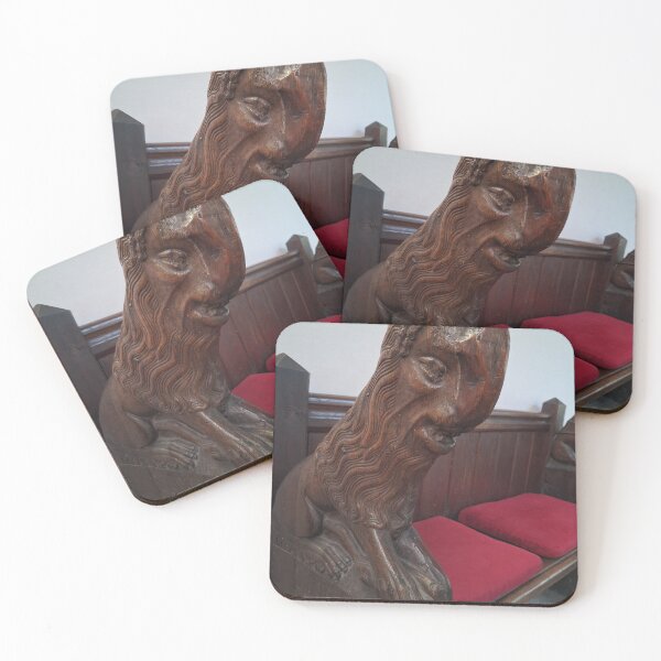 Item preview, Medieval Lion Bench End designed and sold by wiggyofipswich.