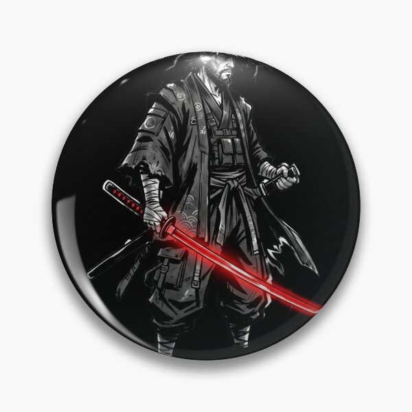 Item preview, Ghost of Tsushima Inspired Samurai designed and sold by Stickersdevelop.