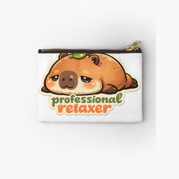 Item preview, Professional Relaxer Cute Capybara Design designed and sold by Naviora.