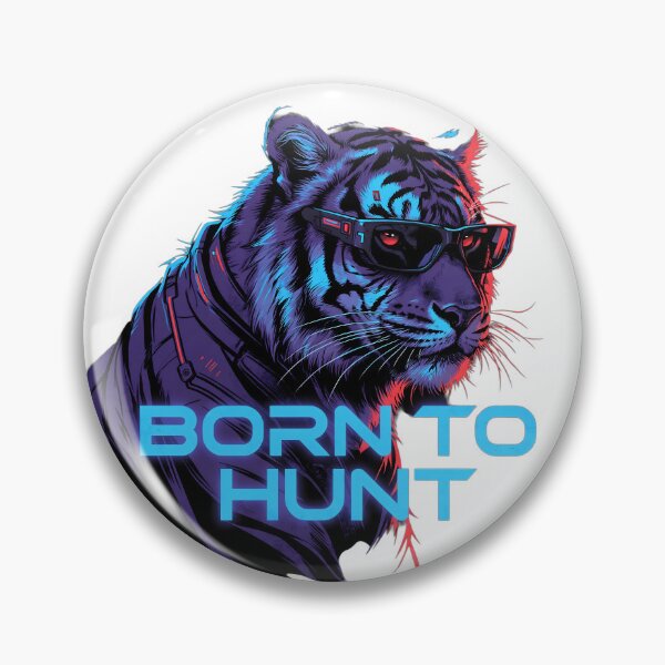 Aperçu de l'œuvre Cyber Tiger créée et vendue par SurajDesigns.