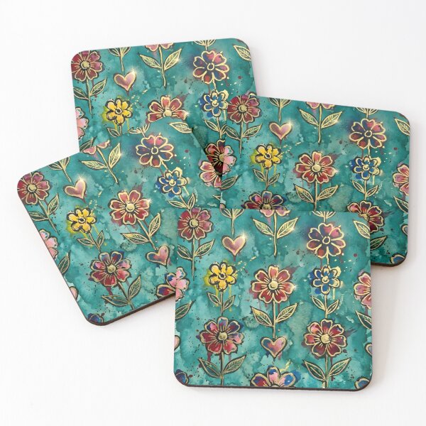 Item preview, Retro Flowers designed and sold by GraphicsClub.