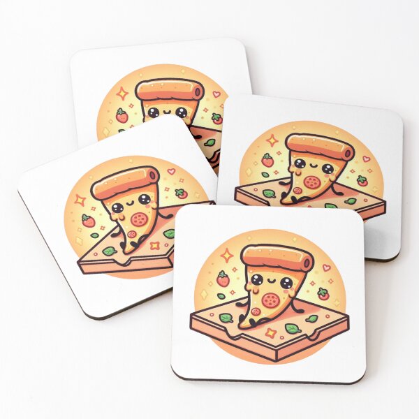 Item preview, Cute Pizza Slice Character Seamless Pattern – Kawaii Food Print Design designed and sold by Saucebyte.