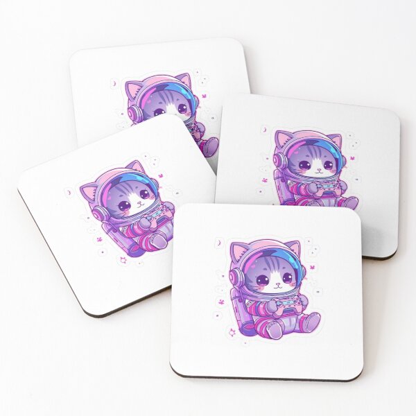 Item preview, Copy of Poste gamer Kawaii Cats and Funny Fruits - Sticker Pack designed and sold by AnyeloDesign.