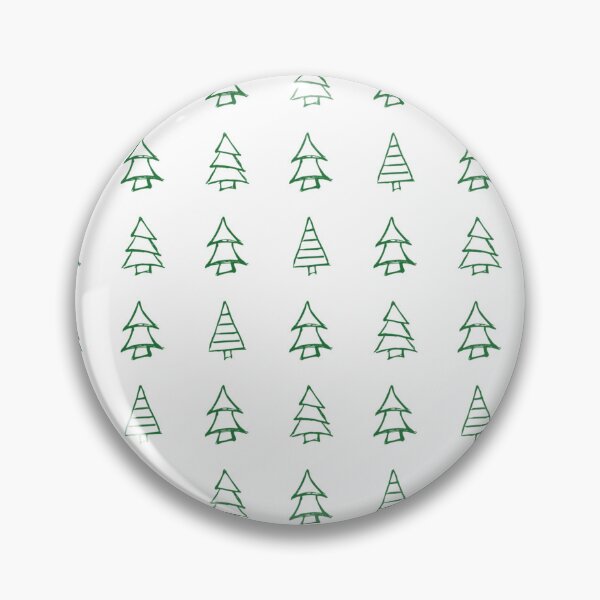 Item preview, Cute Hand-Drawn Christmas Tree Seamless Pattern – Green & White Festive Holiday Design designed and sold by Zaya_art.