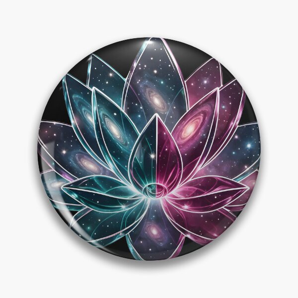 Item preview, Stellar Lotus: Cosmic Mirror Petals designed and sold by BGM by AI.
