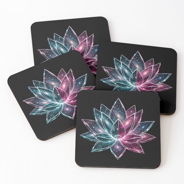 Item preview, Stellar Lotus: Cosmic Mirror Petals designed and sold by BGM by AI.