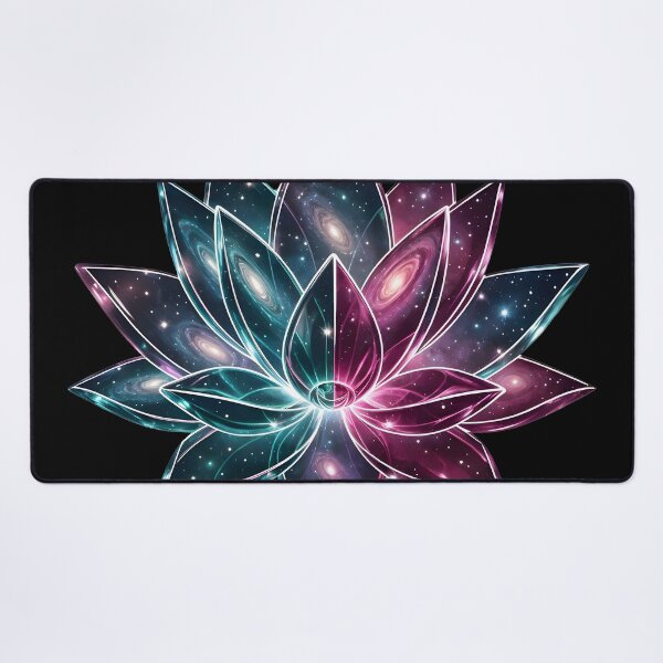 Item preview, Stellar Lotus: Cosmic Mirror Petals designed and sold by BGM by AI.