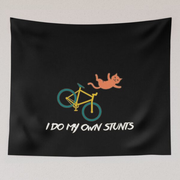 Item preview, I Do My Own Stunts - Funny Tripod Cat Mom Gift Three Legged designed and sold by Cust-tshirts.