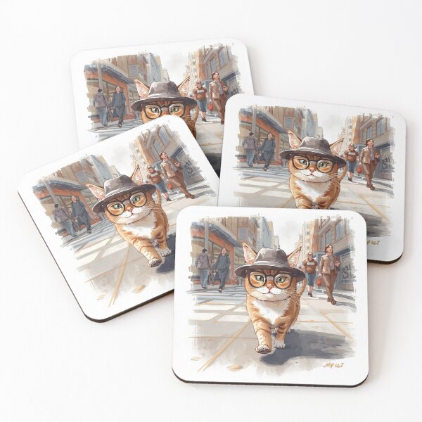 Item preview, Urban Explorer  The Sophisticated Ginger Cat designed and sold by KrisGraphic45.