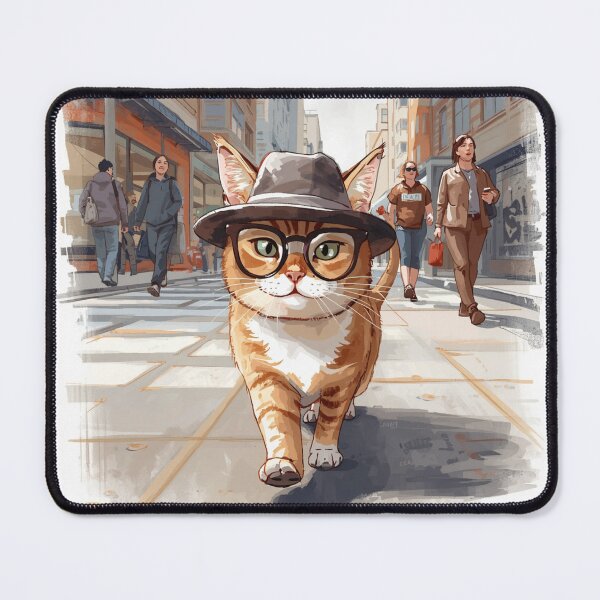 Item preview, Urban Explorer  The Sophisticated Ginger Cat designed and sold by KrisGraphic45.
