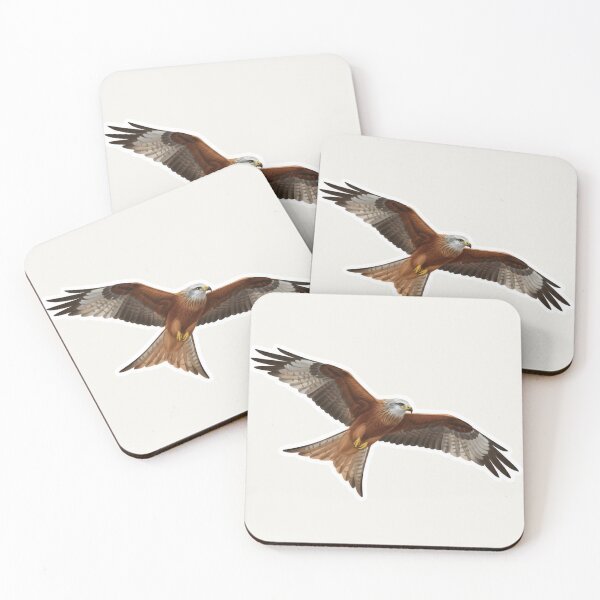 Item preview, Red Kite – Elegant Soaring Raptor Illustration designed and sold by The Digital Compass.