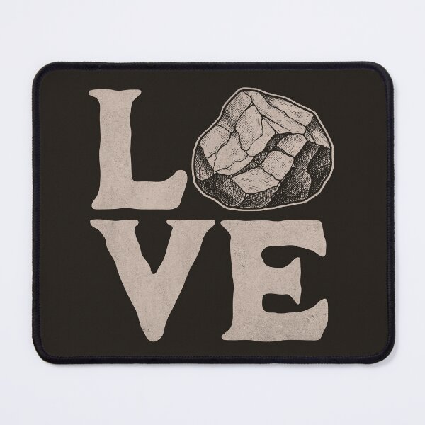 Item preview, LOVE Rocks Rockhound Rock Collector Geology Enthusiast (light version) designed and sold by KLArtzStore.