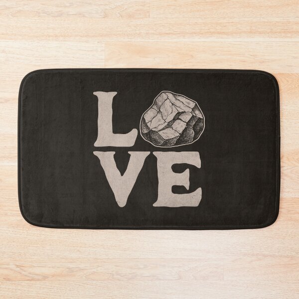 Item preview, LOVE Rocks Rockhound Rock Collector Geology Enthusiast (light version) designed and sold by KLArtzStore.