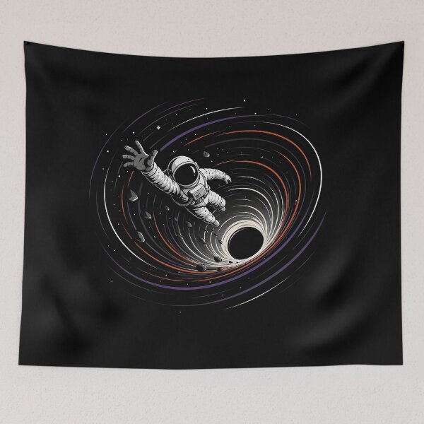 Item preview, Astronaut in Blackhole  designed and sold by Nuvio Designs.