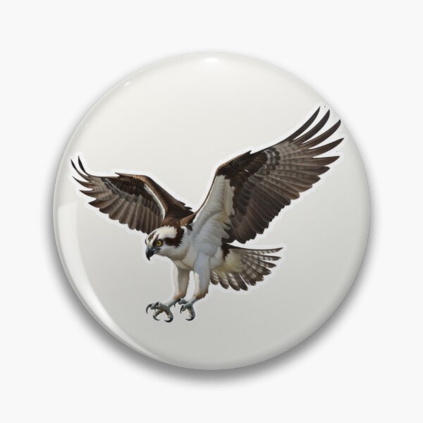 Item preview, Osprey – Dramatic Hunting Raptor Illustration designed and sold by The Digital Compass.