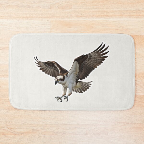 Item preview, Osprey – Dramatic Hunting Raptor Illustration designed and sold by The Digital Compass.