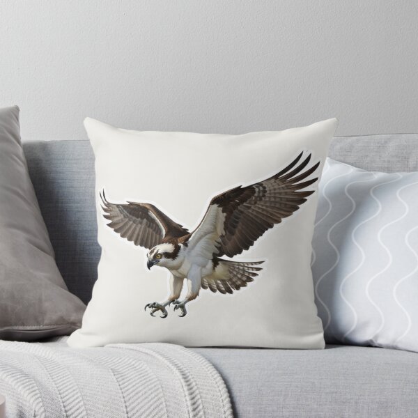 Item preview, Osprey – Dramatic Hunting Raptor Illustration designed and sold by The Digital Compass.