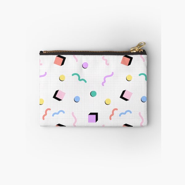 Item preview, 90s Memphis Aesthetic Seamless Pattern – Pastel Geometric Shapes Retro Nostalgia Design designed and sold by Zaya_art.