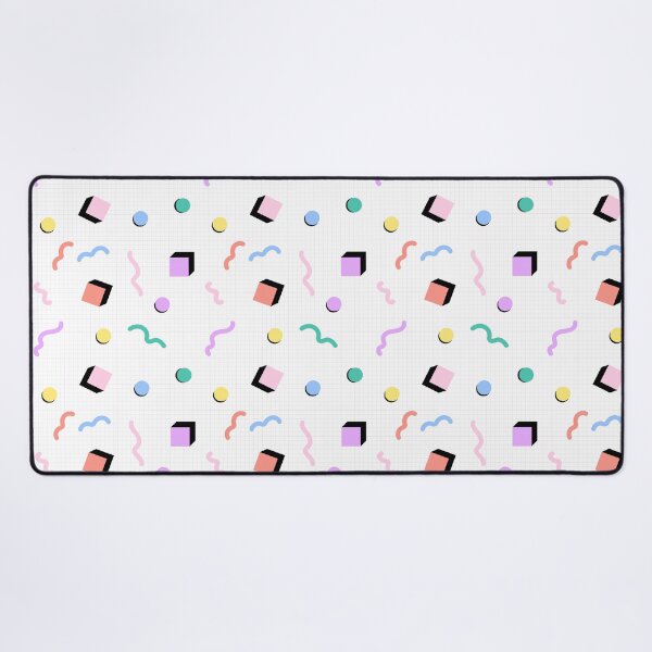 Item preview, 90s Memphis Aesthetic Seamless Pattern – Pastel Geometric Shapes Retro Nostalgia Design designed and sold by Zaya_art.