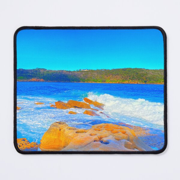 Item preview, This is picture of the sea with waves crashing against the shore  designed and sold by JK1989.