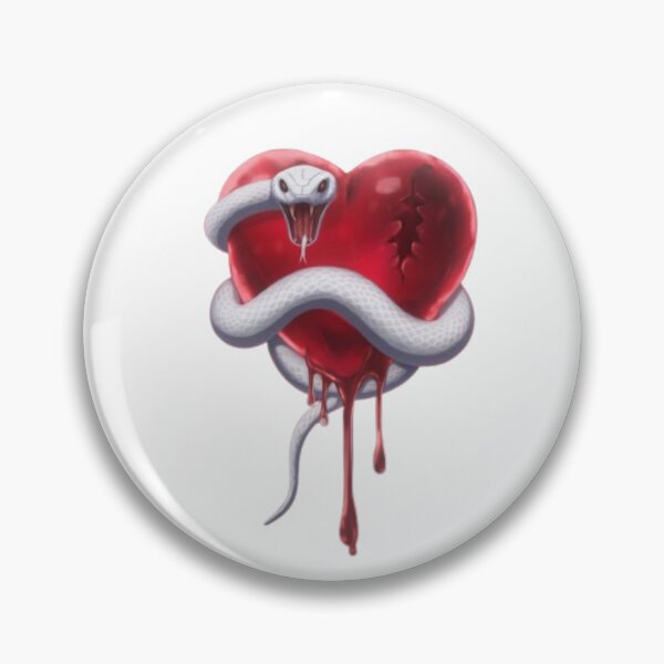 Item preview, Pure Venom - White Snake and Bleeding Heart designed and sold by Rehnair.