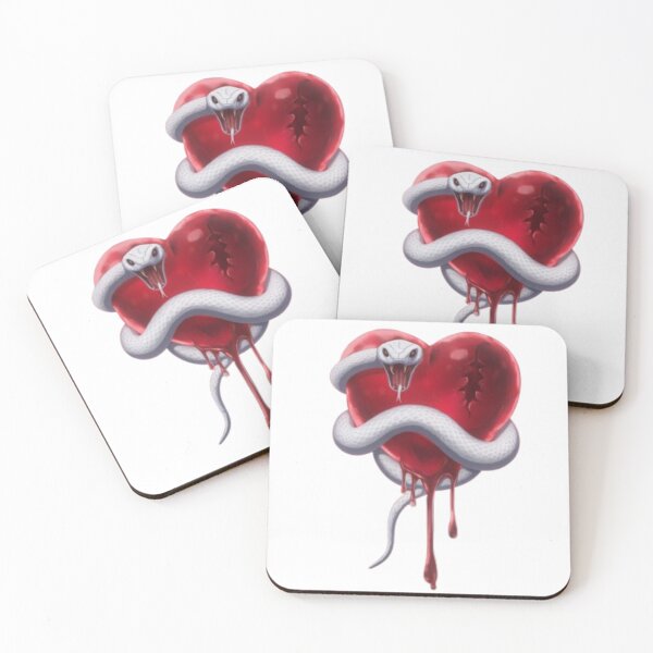 Item preview, Pure Venom - White Snake and Bleeding Heart designed and sold by Rehnair.