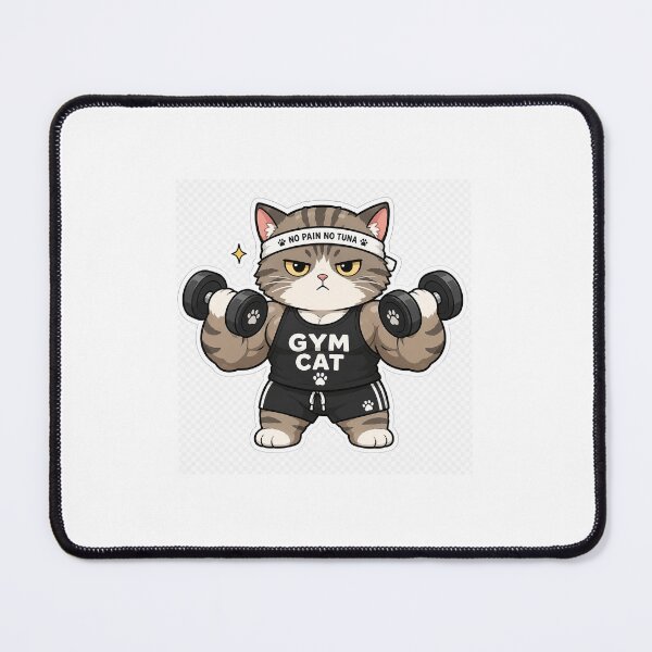 Item preview, Gym cat designed and sold by UlisesMV.