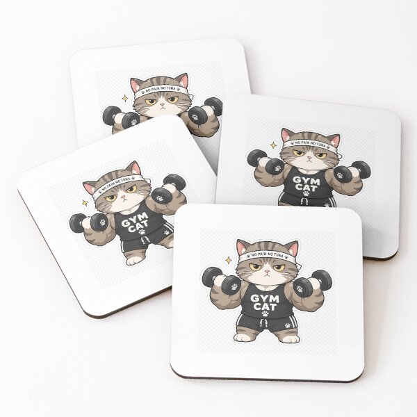 Item preview, Gym cat designed and sold by UlisesMV.