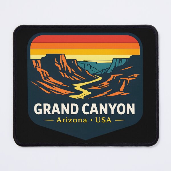 Item preview, Grand Canyon National Park –  Travel Poster retro Landscape designed and sold by wildexperience.
