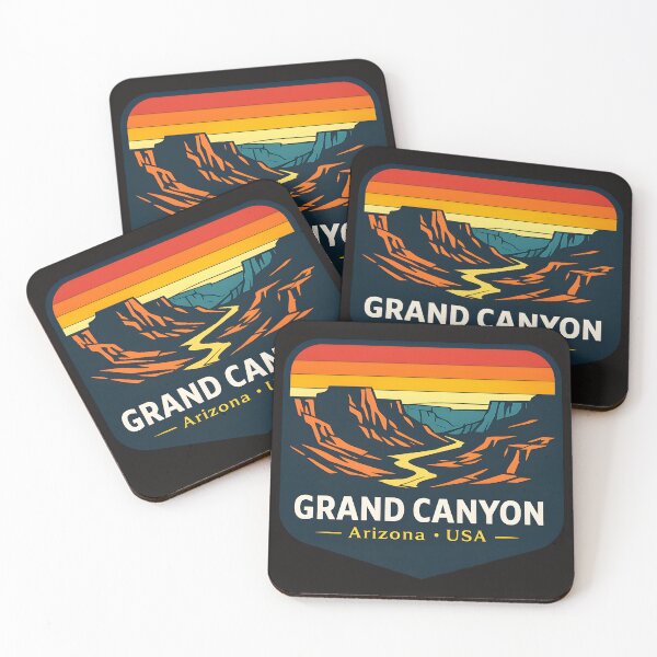 Item preview, Grand Canyon National Park –  Travel Poster retro Landscape designed and sold by wildexperience.