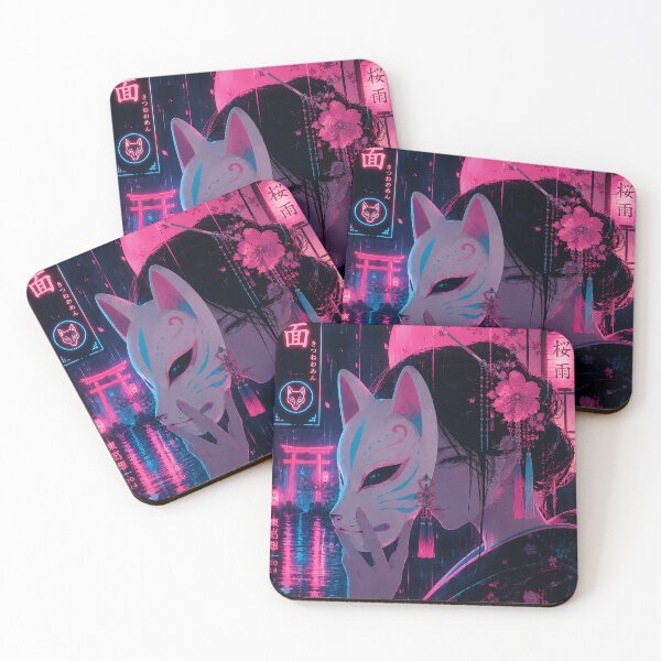 Item preview, Neon Kitsune Girl designed and sold by TOKYOSTUDIO.