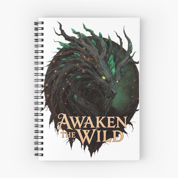Item preview, Awaken The Wild Fantasy Forest Guardian Sticker designed and sold by SurajDesigns.