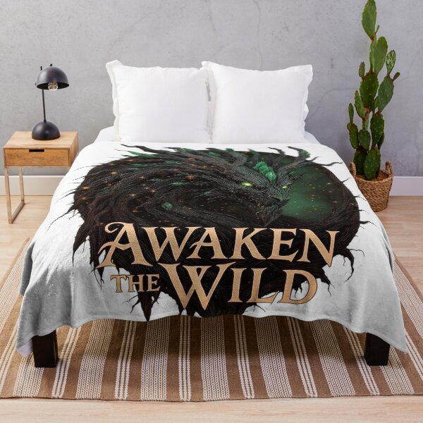 Item preview, Awaken The Wild Fantasy Forest Guardian Sticker designed and sold by SurajDesigns.