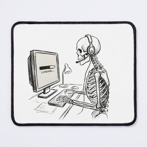 Item preview, Career Objective | Sarcastic Work From Home & Skeleton Art designed and sold by OVERRIDESTUDIOS.