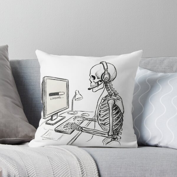 Item preview, Career Objective | Sarcastic Work From Home & Skeleton Art designed and sold by OVERRIDESTUDIOS.