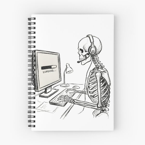 Item preview, Career Objective | Sarcastic Work From Home & Skeleton Art designed and sold by OVERRIDESTUDIOS.