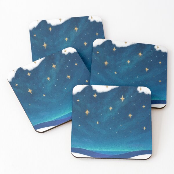 Item preview, Golden Stars Over Dunes designed and sold by Velvet-motive.