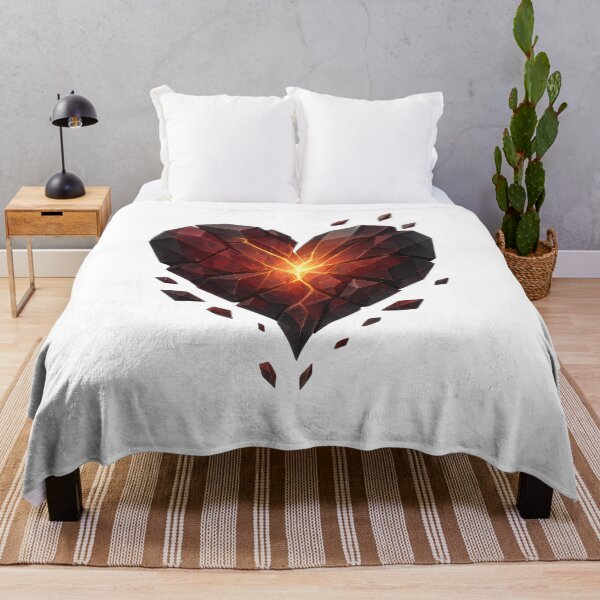 Item preview, Shattered Ember Heart designed and sold by Velvet-motive.