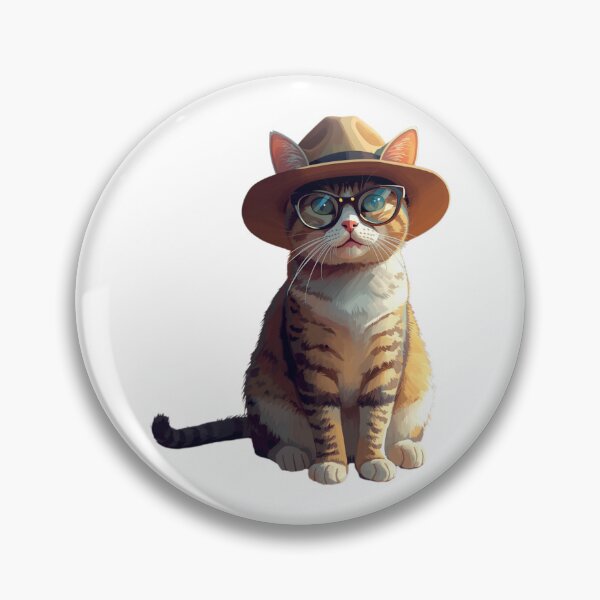 Item preview, Elegant Cat in a Hat designed and sold by KrisGraphic45.
