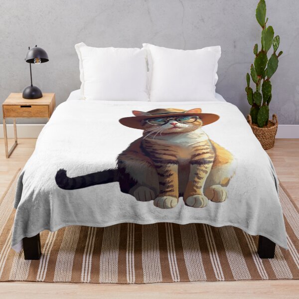 Item preview, Elegant Cat in a Hat designed and sold by KrisGraphic45.