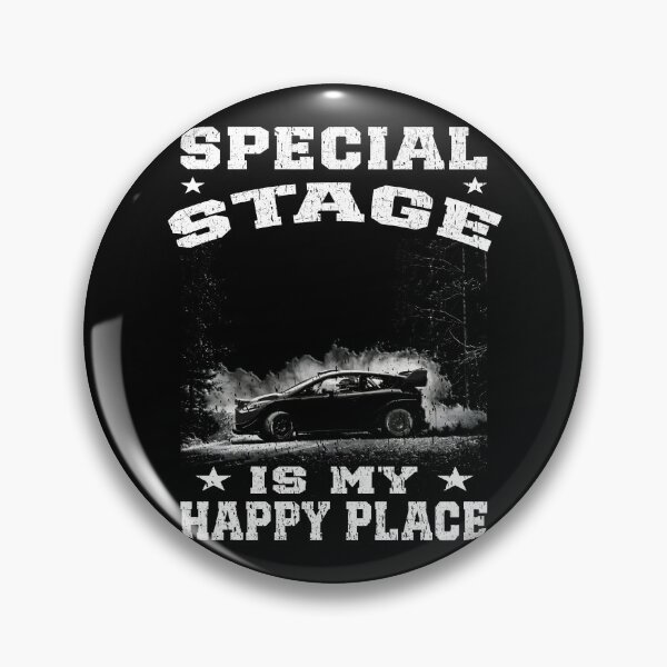 Item preview, Special Stage Is My Happy Place - Rally Car Racing designed and sold by Jt41.
