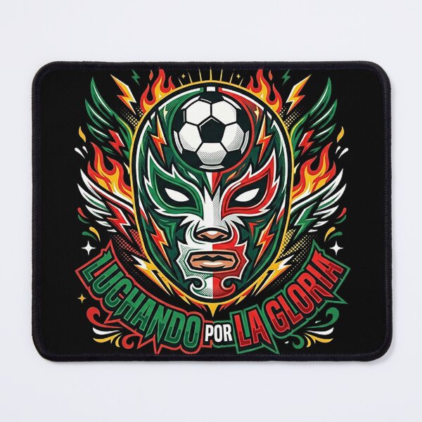 Item preview, Luchador Soccer Spirit 2026 Mexico Heritage designed and sold by rygenr8.