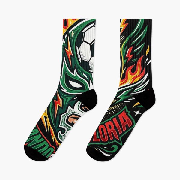 Item preview, Luchador Soccer Spirit 2026 Mexico Heritage designed and sold by rygenr8.