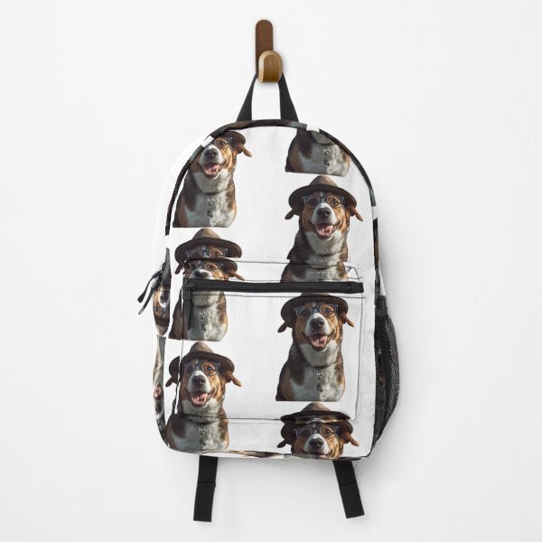 Item preview, Joyful Dog in Fedora designed and sold by KrisGraphic45.