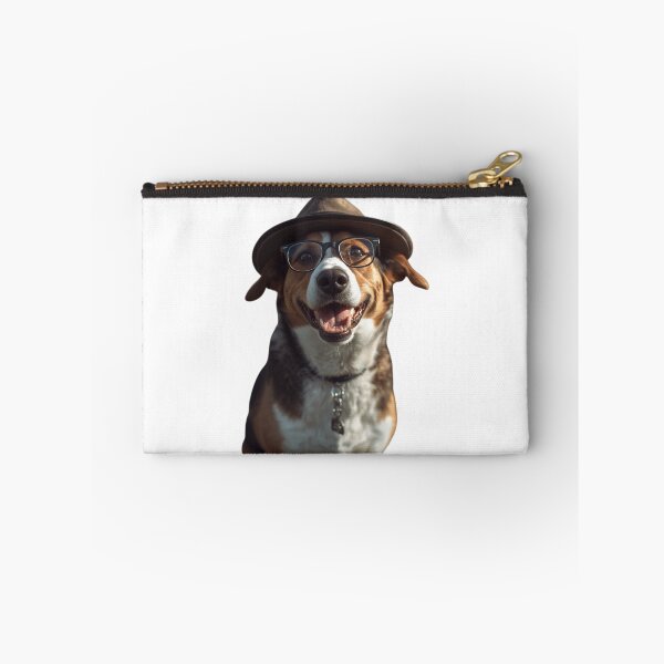 Item preview, Perro alegre con sombrero fedora designed and sold by KrisGraphic45.