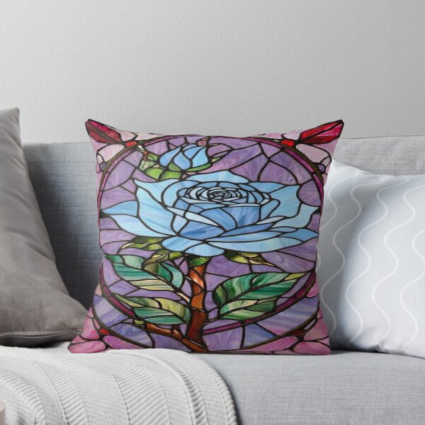 Item preview, Blue Rose Stained Glass designed and sold by Rini1031.