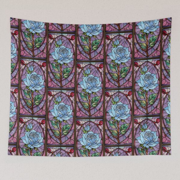 Item preview, Blue Rose Stained Glass designed and sold by Rini1031.
