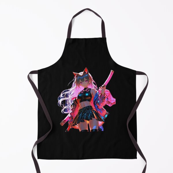 Item preview, Kawaii Cyberpunk Catgirl Anime Art designed and sold by AnimDream .