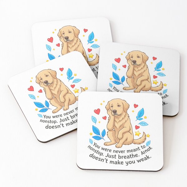Item preview, Never meant to work nonstop dog sticker designed and sold by wildbest.