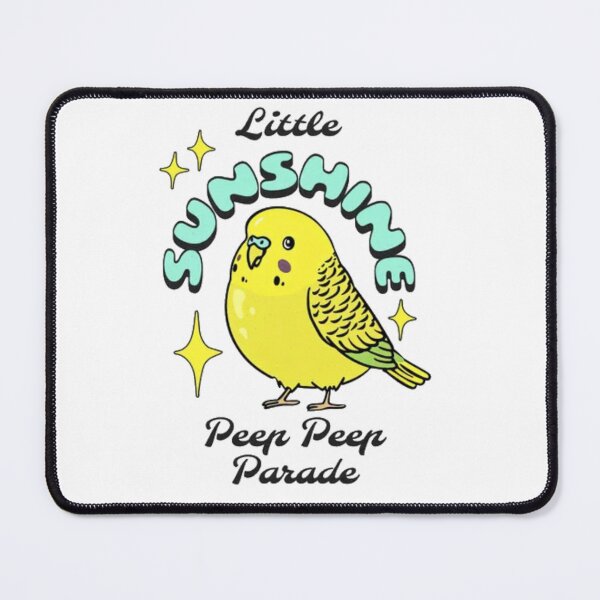 Item preview, Cute Budgie Sunshine - Little Peep Peep Parade designed and sold by GenZFashion000.